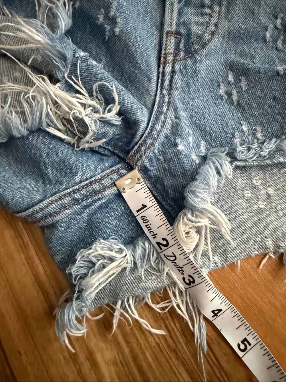 Levi's 501 High-Waisted Denim Short - Dottie Blues W32